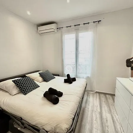 Cosy-2min Des Plages-centre Juan Les Pins Apartman Antibes